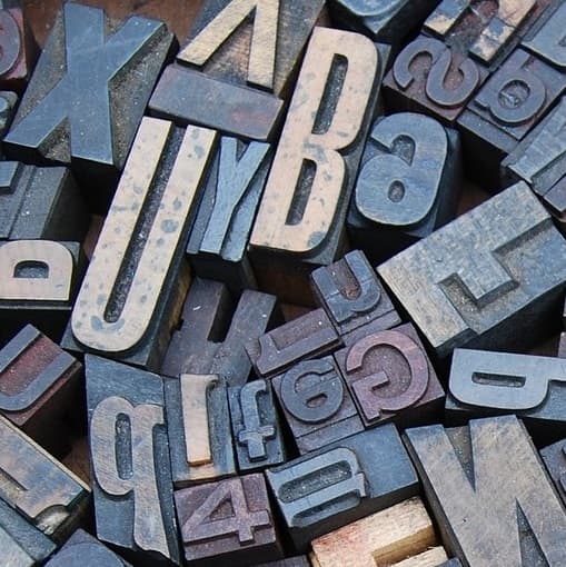Stack of printed letters and documents